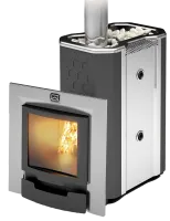 Печь для бани Теплодар Сибирь 20 ЛРК Профи Панорама (2.0)