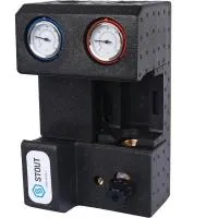 Насосная группа STOUT SDG-0007 с 3-х ходовым приводным смесителем 3/4