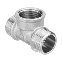 Резьбовые латунные фитинги тройник переходной ,нар-вн-нар AQUALINK