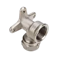 Обжимные латунные фитинги уголок водорозетка, вн-цанга AQUALINK