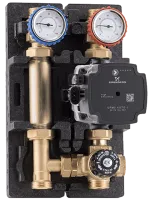 Насосная группа Barberi DN20 с термостатическим смесительным клапаном с насосом UPM3 AUTO L 15-70