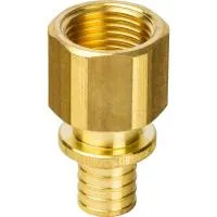 STOUT Переходник SFA-0002-001612 с внутренней резьбой 16xG 1/2 для труб из сшитого полиэтилена аксиальный