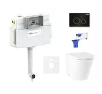 Комплект инсталляции и унитаза 5 в 1 Lavinia Boho Relfix Biore 87551046