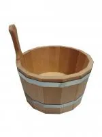 Шайка одноручная 5л без вставки, ОЛЬХА