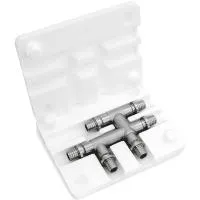 Тройник обводной латунный Kan-therm Press